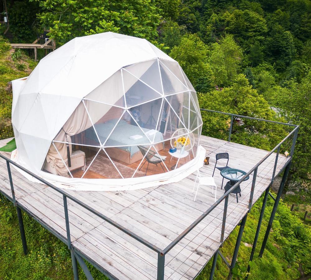 ホテル Mtirala Glamping Chakvistavi エクステリア 写真