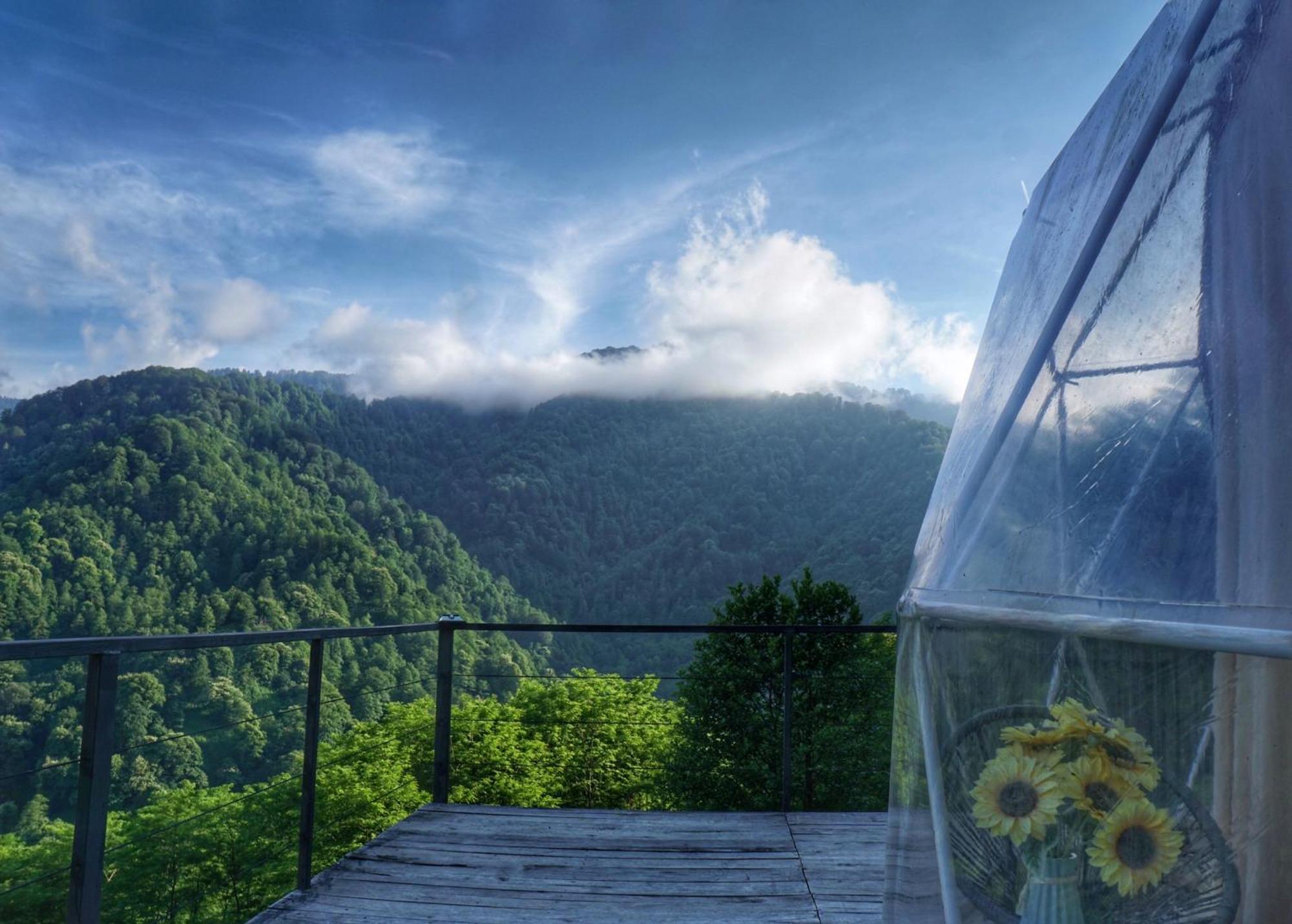 ホテル Mtirala Glamping Chakvistavi エクステリア 写真