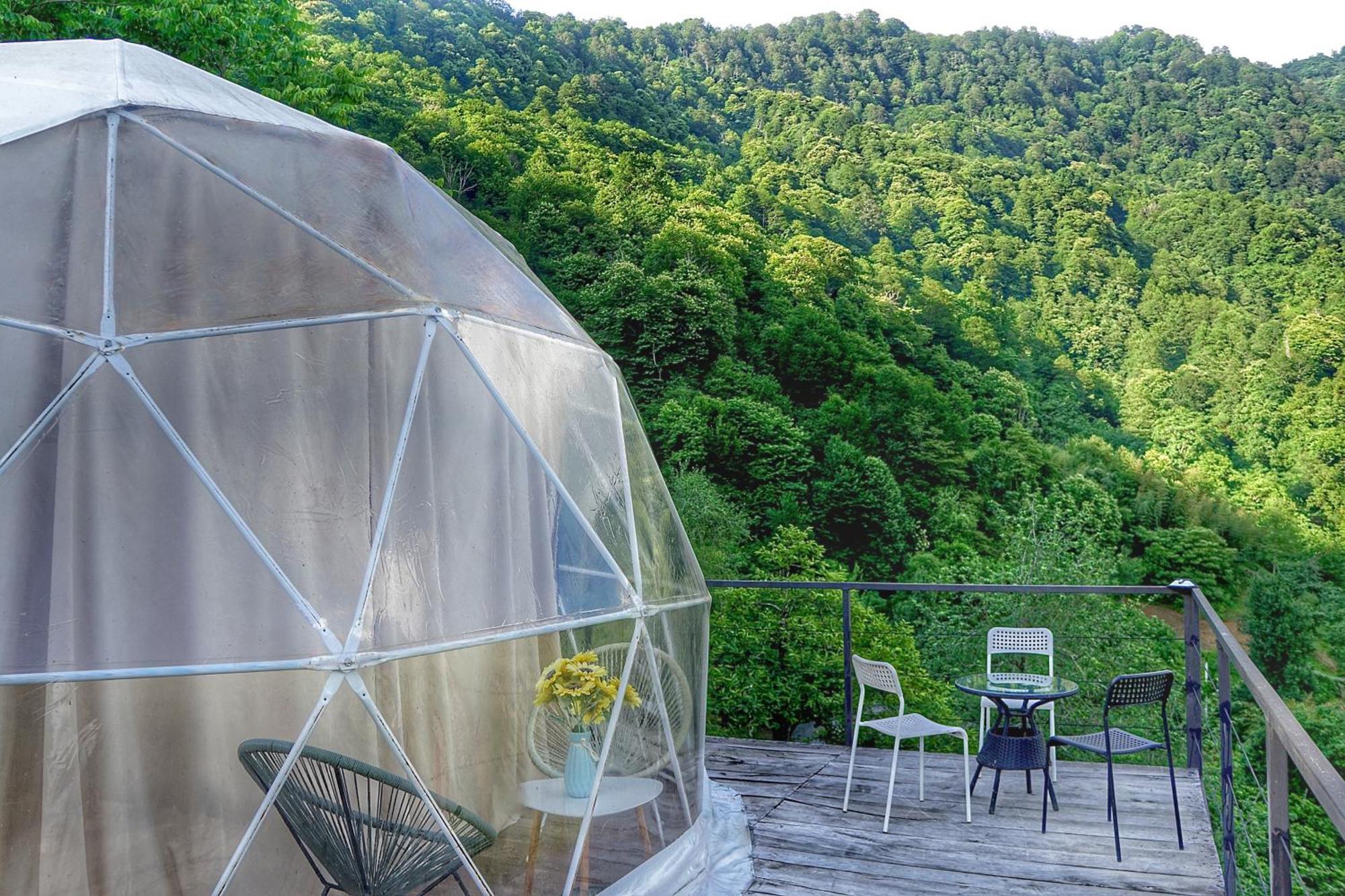 ホテル Mtirala Glamping Chakvistavi エクステリア 写真